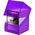 thumbnail image 4 of Ultimate Guard Boulder 100+ Transparent, Étui de Deck pour 100 Cartes TCG à Double Pochette, Améthyste, Rangement Sécuritaire et Durable pour Jeux de Cartes à Collectionner, Transparent, 4 of 7
