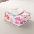 thumbnail image 4 of Erosebridal Girly Pink Happy Easter Sherpa Blanket 60x80, Colorful Rabbit Eggs Fuzzy Blanket Throw, 4 of 7