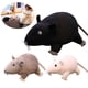 thumbnail image 2 of Simulated 3d Mouse Rat Animal Soft Plush Doll Toy Sofa Couch Decor New Year Gift, 2 of 5
