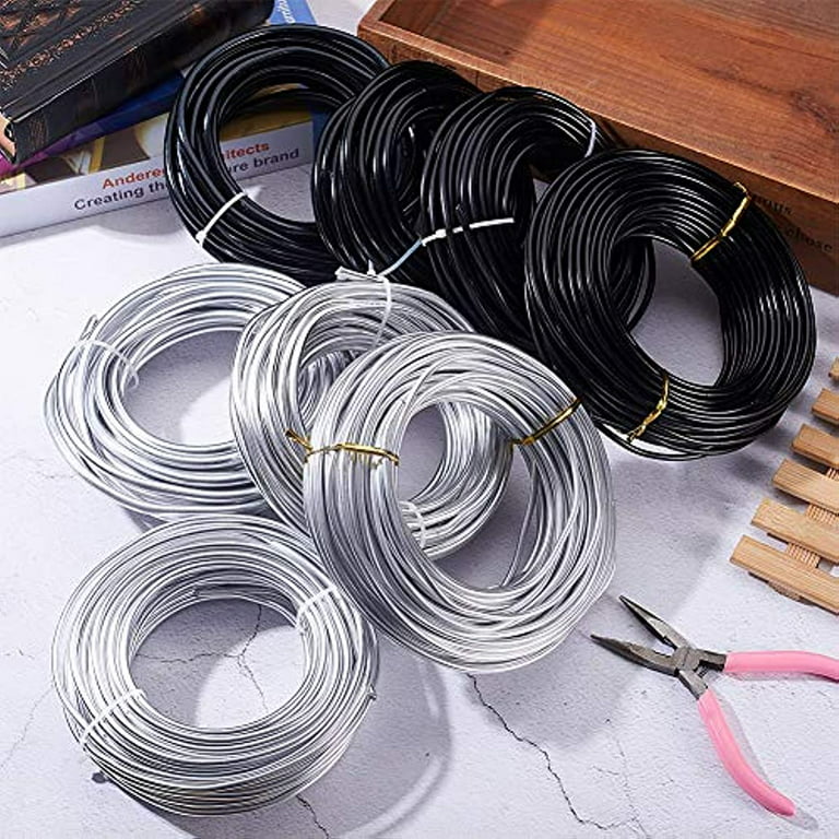 65 Feet Aluminum Wire 7 Gauge Bendable Metal Craft Wire 3.5mm