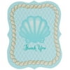 MERMAIDS UNDER THE SEA THANK YOU NOTES (8)