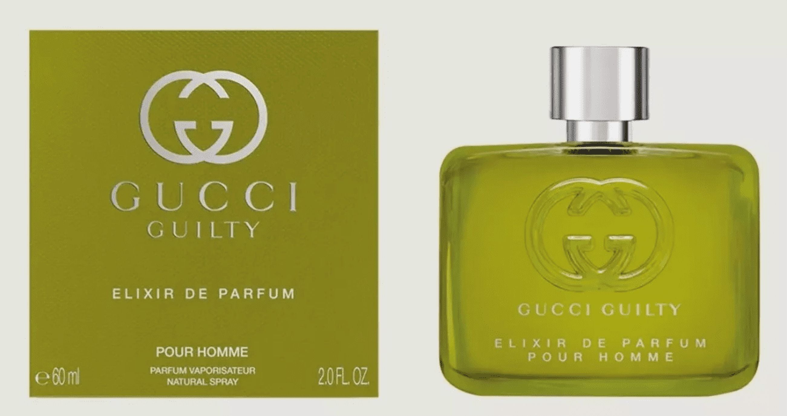 Gucci Guilty Elixir Pour Homme by Gucci for Men 2.0 oz Parfum