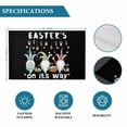 thumbnail image 6 of Black Gnomes Easter Placemats Set of 4, Eggs Botanical Carrot Pastoral Placemats for Dining Table, Place Mats for Kitchen Tabletop, Waterproof Wipeable Dining Table Mats Set, 6 of 9