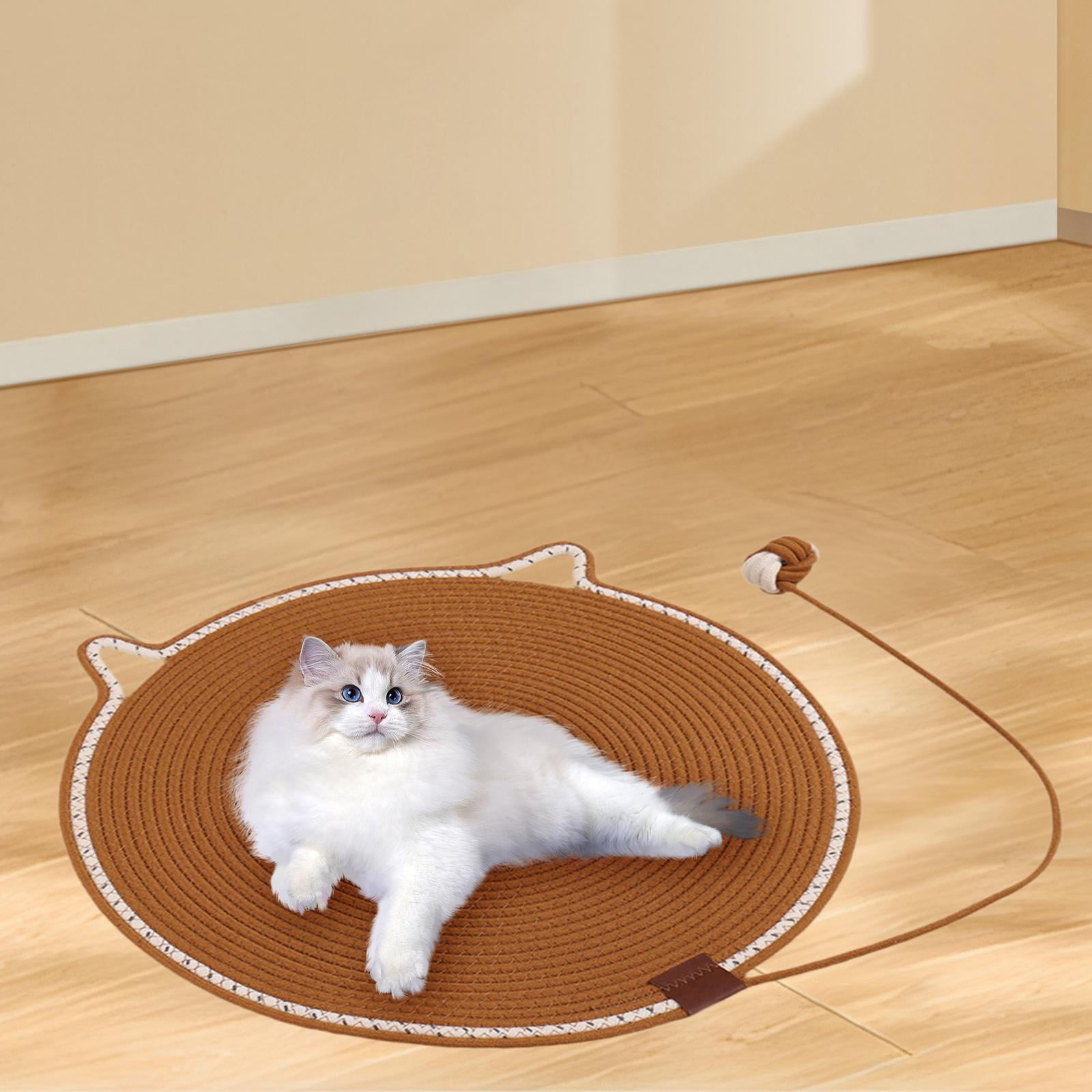 Bvdfgk Cat Scratch Mat Cat Scratch Pad Pet Supplies Grinding Claws Protecting Furniture Khaki