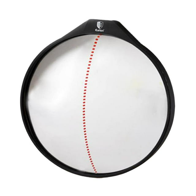 Almencla Portable Golf Wide Angle Mirror Full Swing & Putting Golf Training Aid Tool
