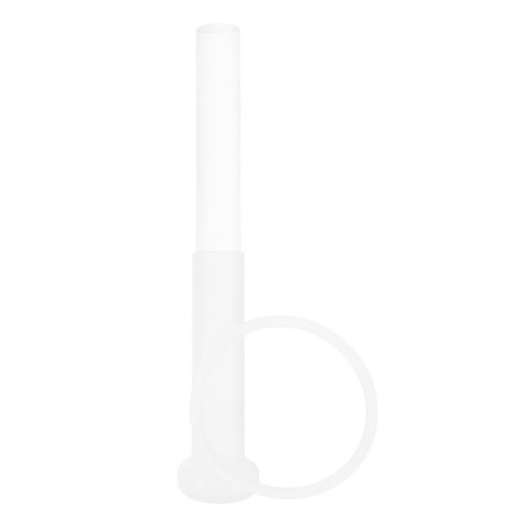 2pcs Singing Bowl Mallet Clear Acrylic Striker Mallet With Rubber Sleeve Percussion Bowl Stick For Playing Crystal Singing Bowl
