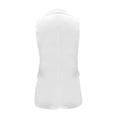 thumbnail image 4 of vigerkar 2025 Women's Summer Sleeveless Vest Tops Lightweight Fully-Lined Fashion Casual Work Office Blazers with Pockets A, 3XL, 4 of 5