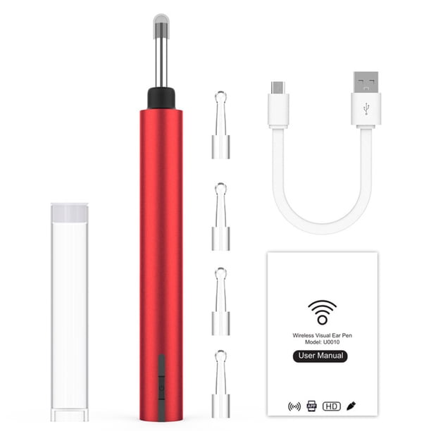 Ear Removal Endoscope Kit Ear Scope Portable Health Care With LED Light