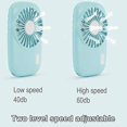 thumbnail image 4 of Handheld Fan Mini Fan Powerful,portable Fan Speed Adjustable Usb,blue, 4 of 5