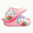 thumbnail image 4 of Godom Toddler Slippers Non-Slip Super Soft Quick Drying Shower Slides Beach Water Shoes, 4 of 4