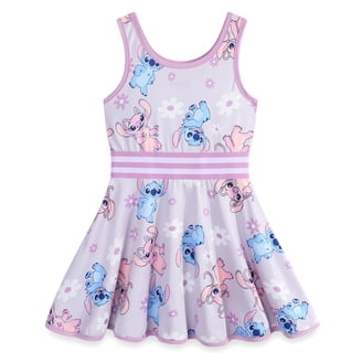 Disney Minnie Mouse Tank Jersey Dress Toddler to Big Kid - Walmart.com