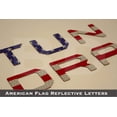 thumbnail image 5 of BDTrims | 3D Tailgate Letters Inserts fits 2014-2021 Tundra Models (American Flag Reflective), 5 of 5