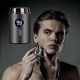 thumbnail image 1 of Danhjin Mini Shaving Razor Mini Shaver New Floating Head Shaver Type C Fast Charging Men's Shaver Multifunctional Men's Rechargeable Long Life Shaver, 1 of 6
