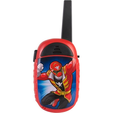 Sakar Power Rangers Face Plate Walkie-Talkie