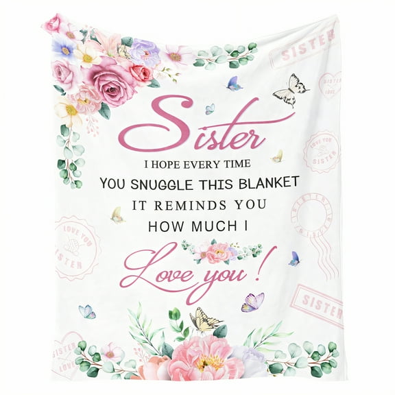 AUQ Throw Blanket,Sturdy Flannel Feel Cute Blanket,Stylish Gift Blanket Cozy Blanket,Style1,51*60in