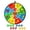 C, variant on Sticky Ball Dartboard Set with 12 Catching Spheres Indoor Target Throwing Sport Set Interactive Fabric Baseball Game for Family Parties