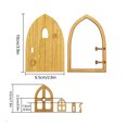 thumbnail image 4 of 1:12 Mini decoración Navidad día decoración escena Mini Navidad puerta decoración adornos Wmkox8yii gf12023, 4 of 9