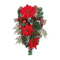 thumbnail image 1 of Christmas Swag 2023 Guirnalda de Navidad Swag Decoración colgante de Navidad, Adorno de decoración navideña para decorar al aire libre, 1 of 7