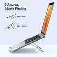 thumbnail image 4 of UGREEN Soporte para Laptop Aluminum Port&aacute;til, Plegable y 5 Altura Ajustable Laptop Soporte de Ventilado con Altura Ergon&oacute;mica para Port&aacute;tiles y Tabletas de 8-17.3pulga, 4 of 8
