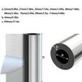 thumbnail image 2 of 8 Pack Pipe Insulation Foam Tube, Self Adhesive Pre Slit Foam Pipe Covers Polyethylene with Aluminum Foil for Spigot, Winter Outside Pipes, Sprinkler, Water Heater Pipes (0.8" x 15.74"), 2 of 8