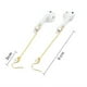 thumbnail image 4 of 2 pares de Clip de oreja antipérdida de moda, accesorios para teléfono, accesorios, pendientes para Airpods, pendientes de temperamento para mujer Xemadio 2034208, 4 of 8