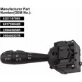 thumbnail image 2 of Comodo Duster Commodo para Dacia Duster Dokker Sandero Lodgy Dokker Clio Logan 8201167988 Interruptor de columna de dirección Interruptor de control del volante Señal de giro 255405056R, 2 of 5
