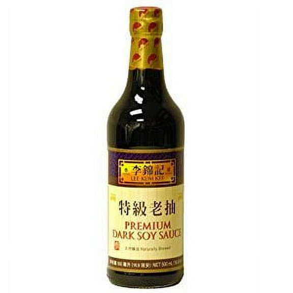 NineChef Bundle - Lee Kum Kee Premium Dark Soy Sauce - 16.9 fl. oz (6 Bottle)   1 NineChef Brand ChopStick