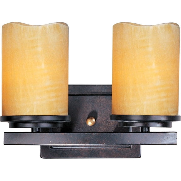 Maxim Lighting - Two Light Bath Vanity - Luminous-2 Light Transitional Bath