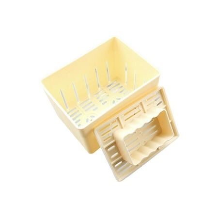 

Manual Tofu Press Maker Easily Remove Water Kitchen Gadget Durable Handmade Strainer Tofu Maker Pressing for Cheese Tofu Home Living Room Single box