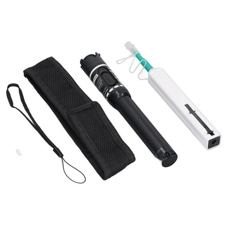 

VFL Red Light Pen Fiber Optic Source Checker Black Professional Non Contact Detection Portable 50KM Anti Interference For Transceiver Equipment