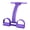 Purrple, variant on Multifunction Pedal Resistance Band Trainer, Elastic Abdominal Exercise Rope with Handles, Sit-Up Training Equipment for Full Body Workout at Home Gym