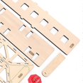 thumbnail image 4 of Wooden Road Block Set, High Density Board, Easy to Assemble, Suitable for LDRC X43 M58 1/43 Scale RC Crawler Vehicle, 4 of 4