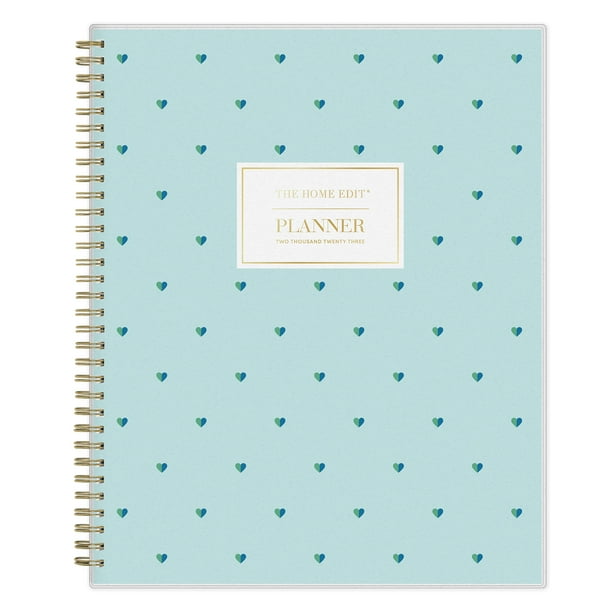 2023 Weekly & Monthly Planner, 8.5x11, The Home Edit for Blue Sky