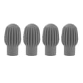 thumbnail image 2 of Paquete de 4 amortiguadores silenciosos de batería Sunnimix piezas de percusión de silicona gris, 2 of 8