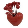 thumbnail image 2 of 6 piece Fruit Fork Set Cute Shape Multi function Stainless Steel Fruit Forks with Bracket Mini Fork Prick Food Picks Fruit Toothpicks for Kids Adult, 2 of 8
