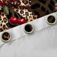 thumbnail image 4 of Erosebridal Leopard Print Bowknot Black Out Curtains For Kids,Cute Cherries Cute Bows Girls Curtains Pack of 2 (42x63 Each), 4 of 7