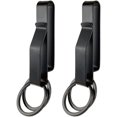 thumbnail image 1 of 2 PCS duty Belt Key Holder, Tactical Stealth Key Ring, Stainless Steel Tactical Key Holders, Belt Key Clip for Police Fire Agencies, 1 of 5