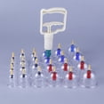 thumbnail image 4 of 24 Cups Cupping Set Silicone Pain Relief Massage Cup Cupping Cup, 4 of 10