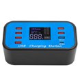 thumbnail image 2 of Cargador Tipo C de 8 puertos Ormromra Estación de carga USB Montado en la pared Azul 100-240V, 2 of 8