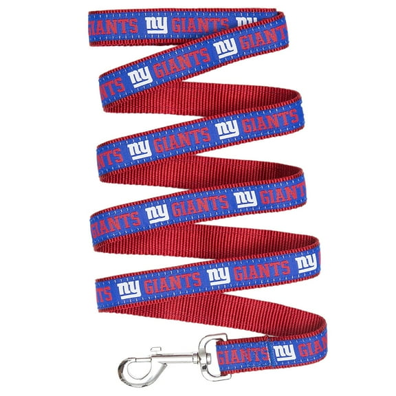 Pets First NFL New York Giants Heavy Duty and Durable Dogs and Cats Sports Leash - Medium