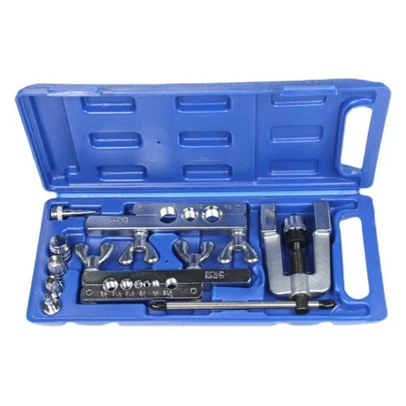 Flaring Tool Kit 1/8-3/4 6-19mm Expanding Tube Reamer Copper Tube Aluminum Tube Reamer Hand Tool Set ,Easy to Use