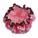 thumbnail image 5 of Pack de 2 gorros de ducha reutilizables e impermeables para baño rojo, 5 of 9
