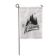 thumbnail image 1 of LADDKE Adventure Wilderness Badge Calligraphy Discover Draw Emblem Expedition Garden Flag Decorative Flag House Banner 28x40 inch, 1 of 1