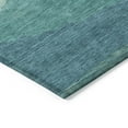 thumbnail image 4 of Addison Rugs Chantille Indoor/Outdoor Transitional Stripes Turquoise Washable Rectangle Rug, 10' x 14', 4 of 6