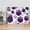 Purple, variant on Purple Geometric Wall Art for Living Room, Canvas Picture Wall Decor for Bathroom Bedroom, Gold White Hexagon Modern Painting Artwork for Office Kitchen Hallway Dining Room Home Decorations 20"x24"