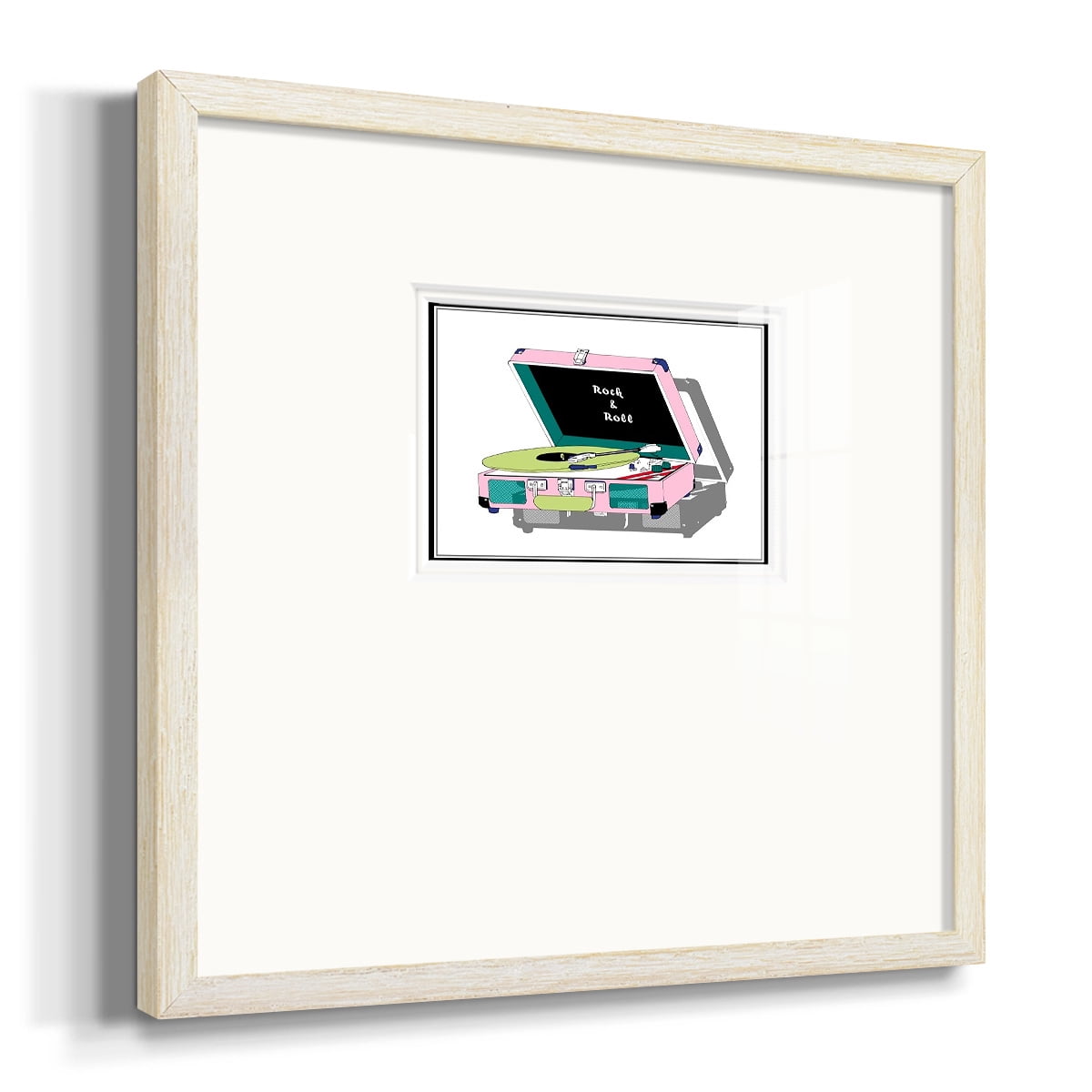 Record Shop IPremium Framed Print