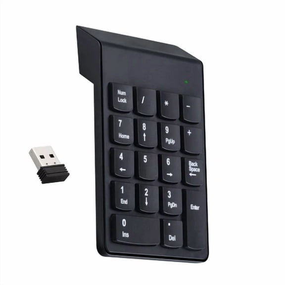 RHEA- Portable Wireless Usb Number Keyboard Auto-Sleep Design Low Power Consumption