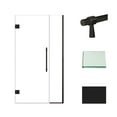 thumbnail image 3 of Transolid Ehtb39277610c-Bk Elizabeth 76" High X 39" Wide Hinged Semi Frameless Shower Door, 3 of 7