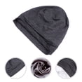 thumbnail image 5 of Monyance bonnet cap Hair Cap Bonnet Satin Sleeping Band Night Adjustable Silk Headwear Care Elastic Hat Beanie Condition Wide Caps Cap(10.24X9.84X0.31Inches), 5 of 10