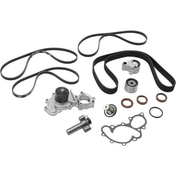 Timing Belt Kit and Water Pump 12 - Compatible with 1995 - 2004 Toyota Tacoma 3.4L V6 DOHC 1996 1997 1998 1999 2000 2001 2002 2003